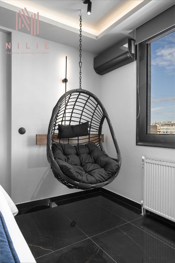 Calliope Penthouse, Nilie Hospitality Mgmt Lägenhet Thessaloníki Exteriör bild