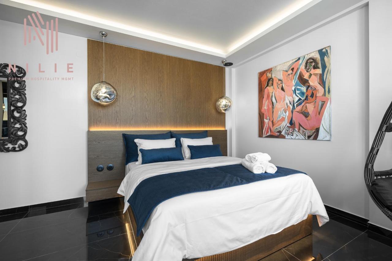 Calliope Penthouse, Nilie Hospitality Mgmt Lägenhet Thessaloníki Exteriör bild
