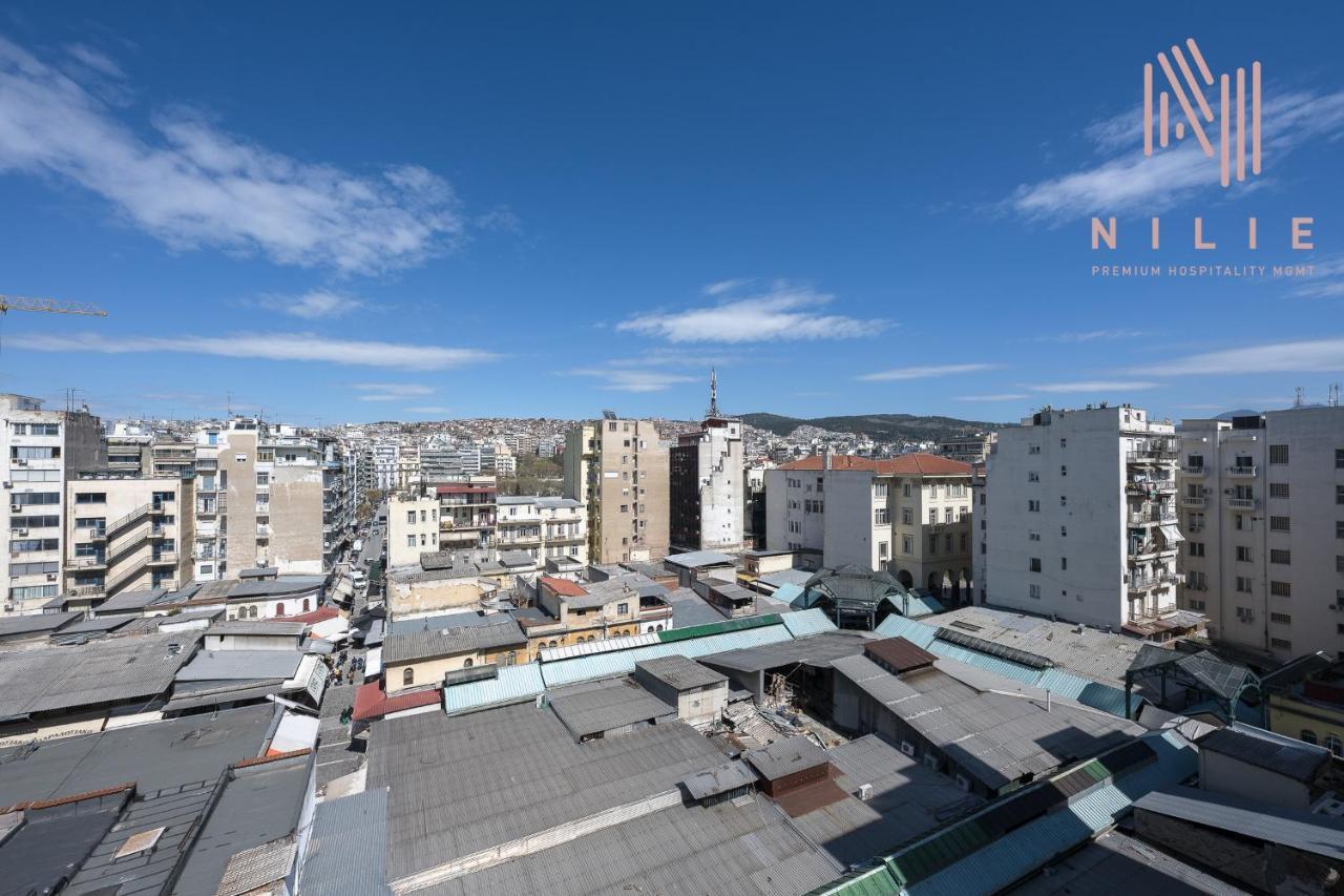 Calliope Penthouse, Nilie Hospitality Mgmt Lägenhet Thessaloníki Exteriör bild