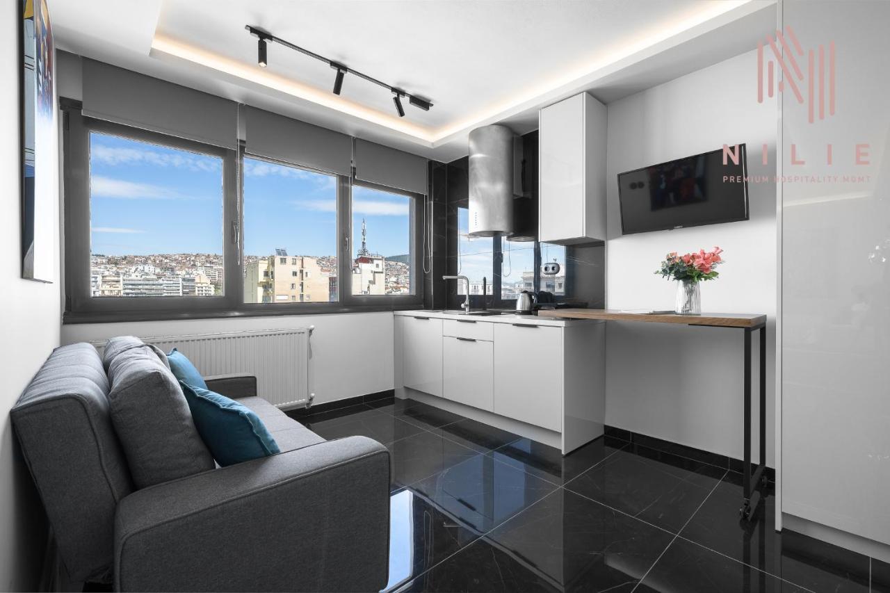 Calliope Penthouse, Nilie Hospitality Mgmt Lägenhet Thessaloníki Exteriör bild