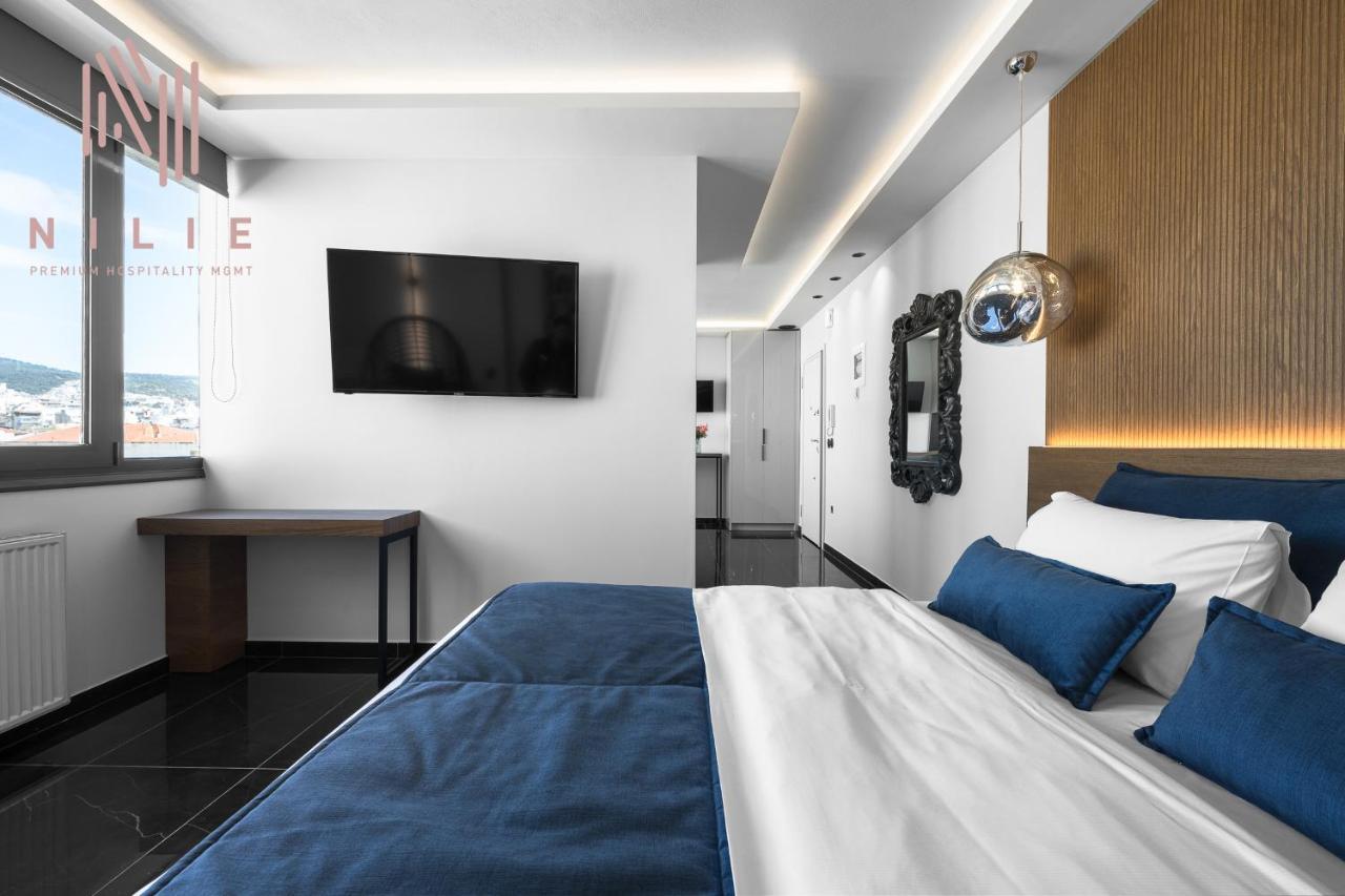 Calliope Penthouse, Nilie Hospitality Mgmt Lägenhet Thessaloníki Exteriör bild