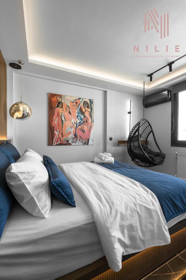 Calliope Penthouse, Nilie Hospitality Mgmt Lägenhet Thessaloníki Exteriör bild